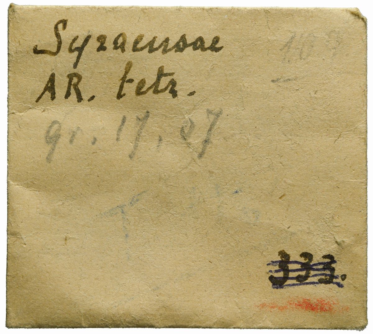 Sicilia - Tetradracma di Siracusa, emissione 450-440 a.C.