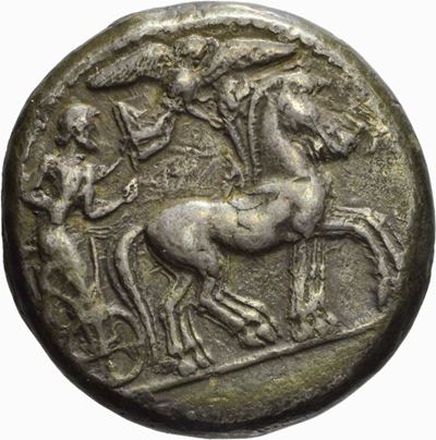 Tetradramma di Siracusa, Emissione: 425-420 a.C.