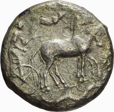 Tetradramma di Siracusa, emissione 450-440 a.C.