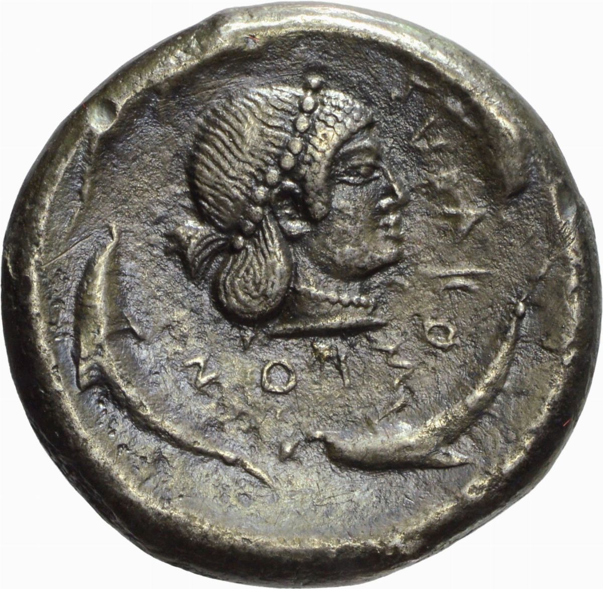 Sicilia - Tetradramma di Siracusa, Emissione: 475-470 a.C.