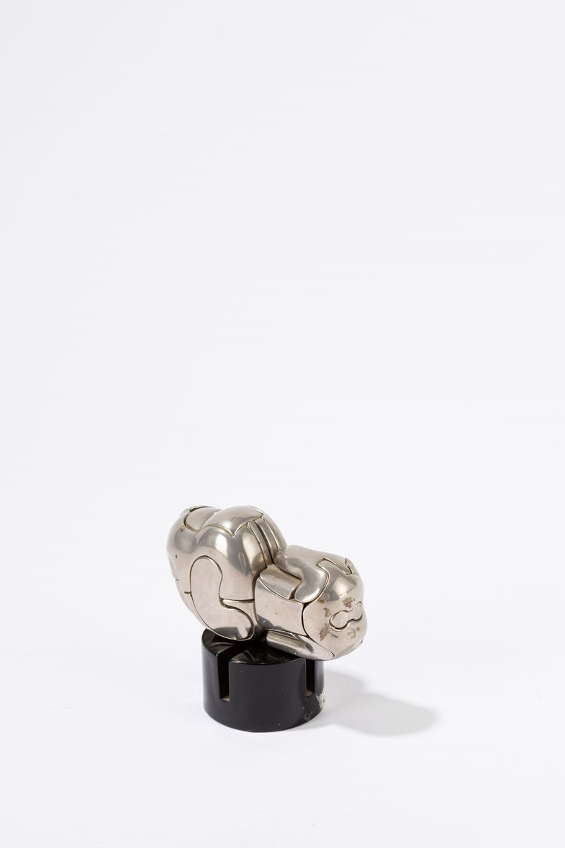 Miguel Berrocal - Mini Zoraida, zamac nichelato, es. 1248/9500, 1969-70