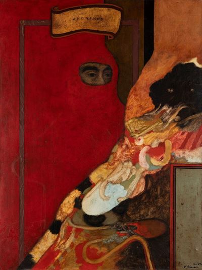 Ritratto di ignoto, olio su tela
