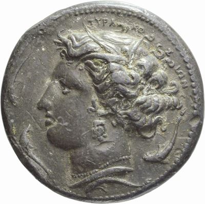 Decadramma (Falso) - Emissione: 406-367 a.C.