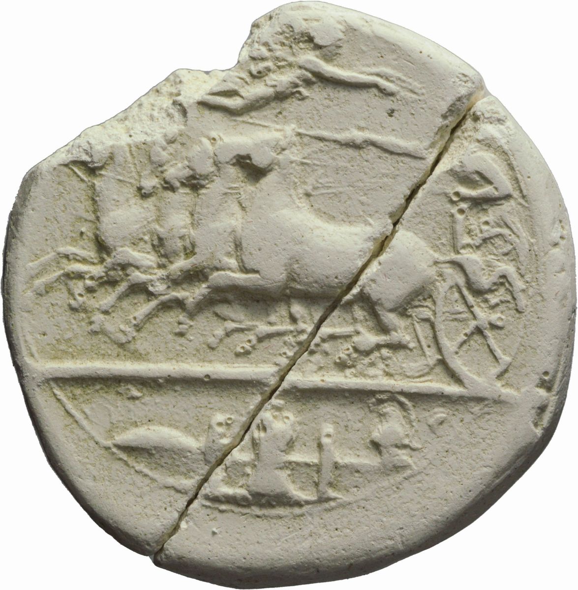 Sicilia - Decadramma (Falso) - Emissione: 406-367 a.C.