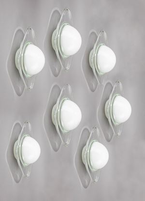 Tagliapietra Lino - Sette lampade da muro