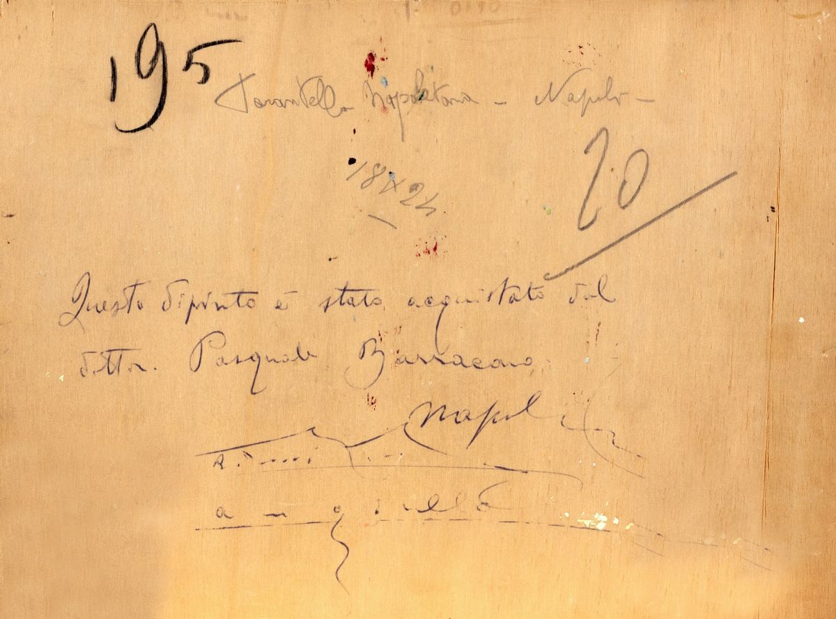 Francesco Cangiullo - "tarantella Napoletana, Napoli"