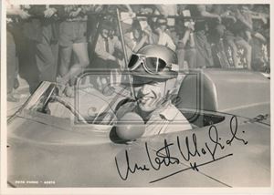 Photograph signed by Umberto Maglioli