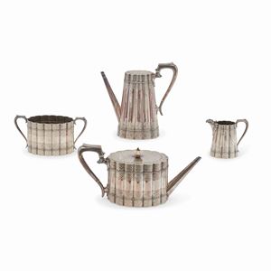 Servizio da tè e caffè in argento, Inghilterra