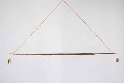 Lampada a sospensione in bronzo del 1991