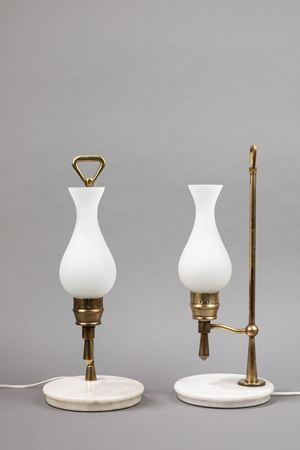 Two table lamps