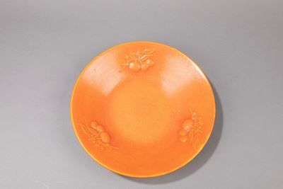Piatto in ceramica, produzione Società Ceramica Italiana, Laveno