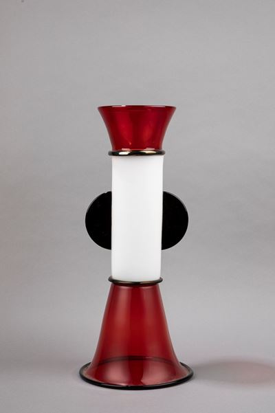Vaso in vetro di Murano, serie Sixties