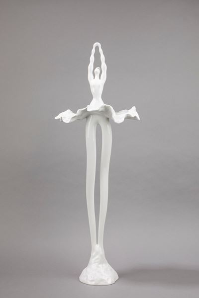 Ballerina in ceramica