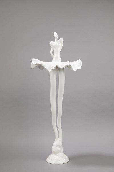 Ballerina in ceramica