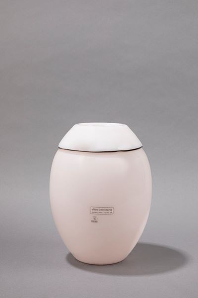 Vaso in vetro di Murano, 1983