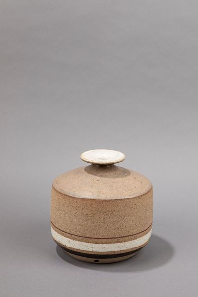 Base di lampada in ceramica smaltata