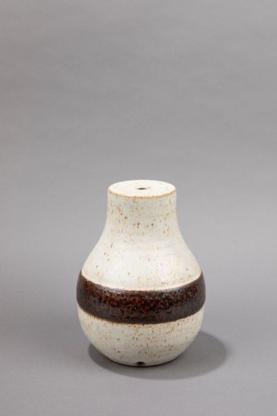 Base di lampada in ceramica smaltata