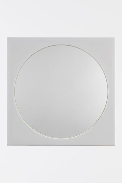 Specchio Modello 4724 in metacrilato bianco