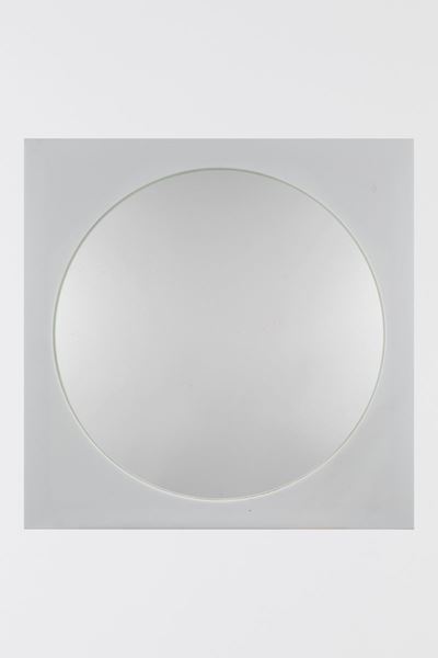 Specchio Metacrilato Bianco, Modello 4724, 1972