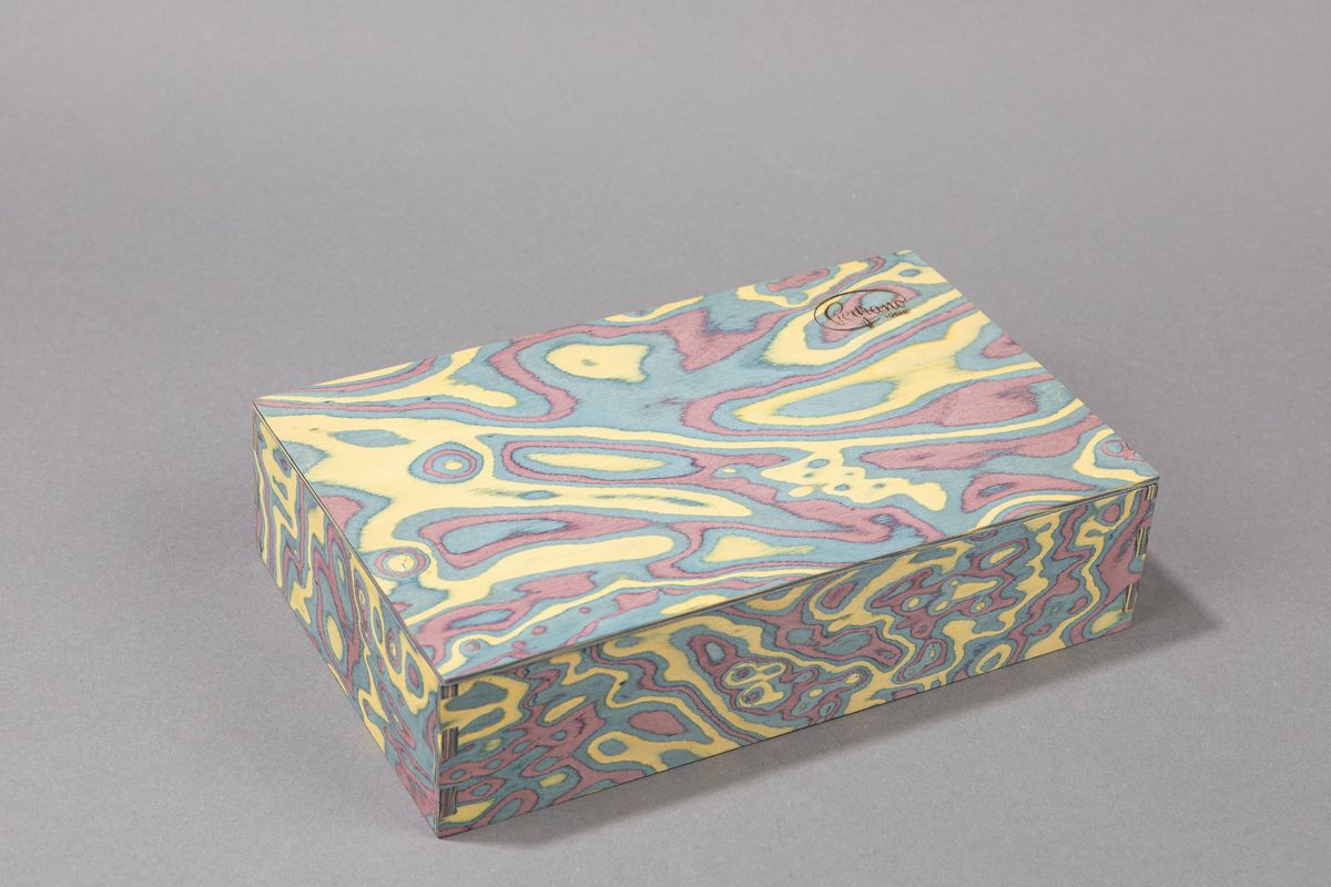 Ettore Sottsass Jr - Scatola in legno verniciato