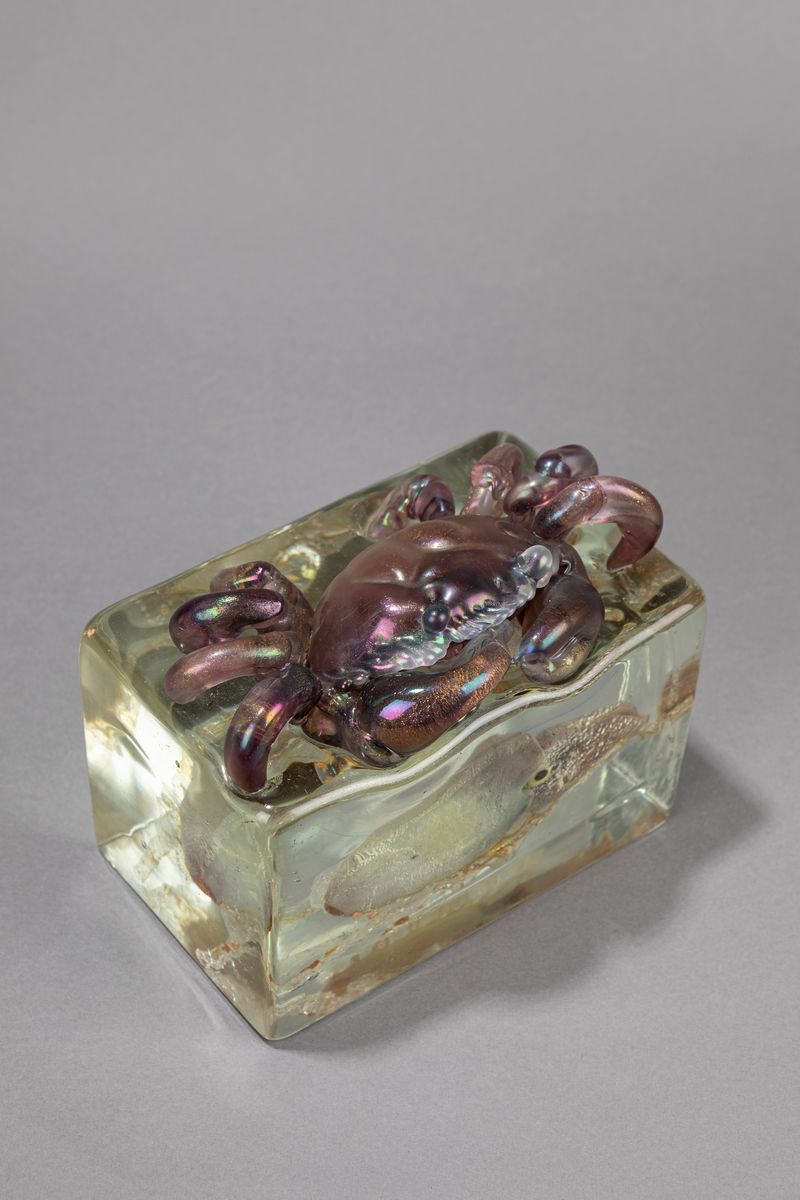 Gino Cenedese, Scultura in vetro sommerso - pezzo unico del 1948
