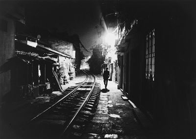 5 Heure Du Matin Dans la Rue Du Train, Hanoi, Vietnam