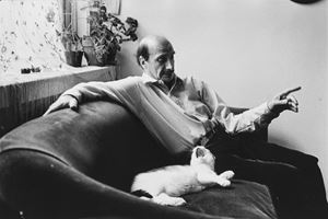 Autoportrait au chat, New York