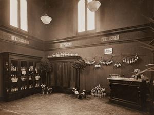 Stand dell’azienda Chianti Mellino all’interno di una fiera