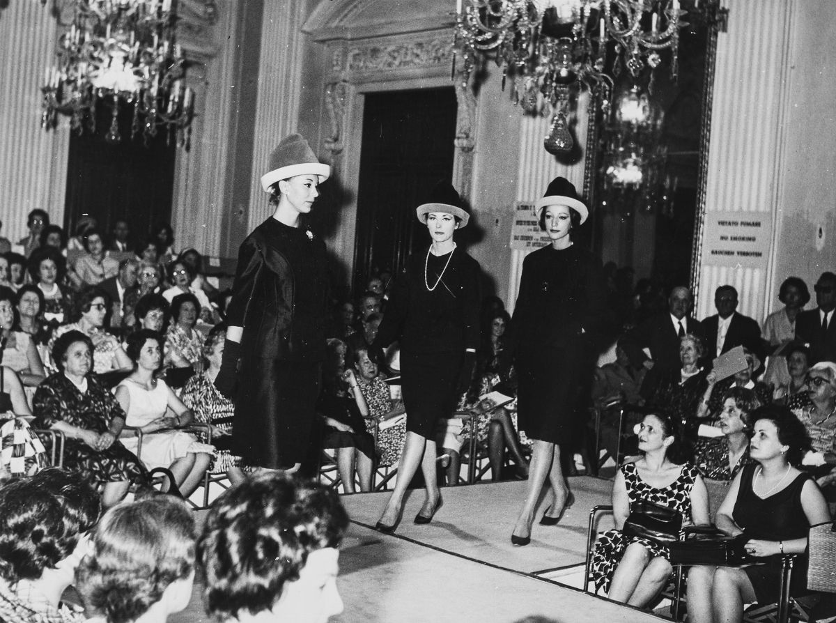 Foto Levi - Sfilata a Palazzo Pitti, Firenze