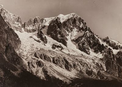 Courmayeur, Grandes Jorasses da Val Ferret