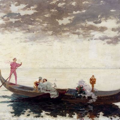 Corteggiamento in Gondola