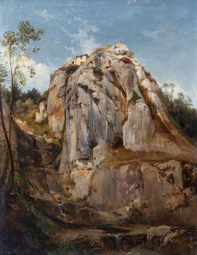 Paesaggio con Sperone Roccioso