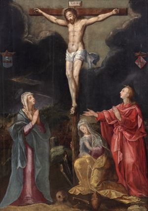 Crocifissione con la Vergine, la Maddalena e San Giovanni