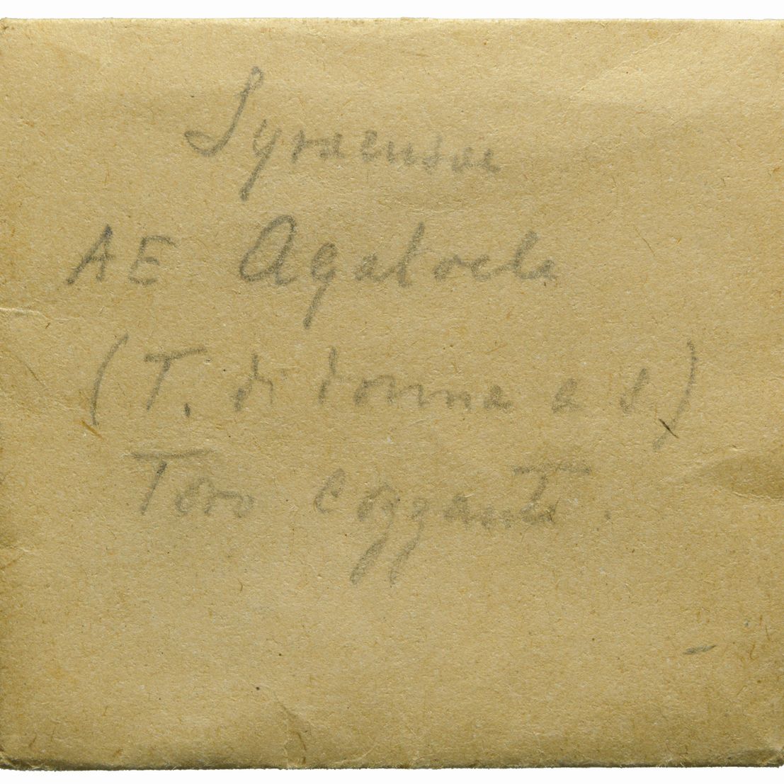 Sicilia, Siracusa - Bronzo emissione 317-289 a.C., Testa di Kore e Toro cozzante