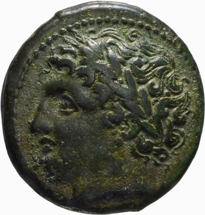Moneta in bronzo, Emissione: 317-279 a.C.