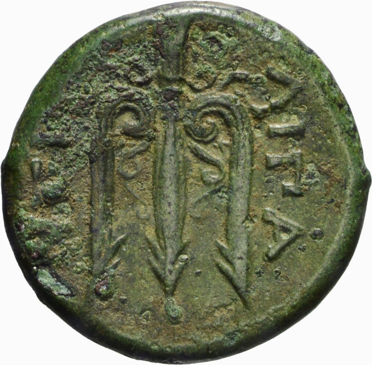 Sicilia, Lipara - Moneta in bronzo, Emissione: 317-279 a.C.