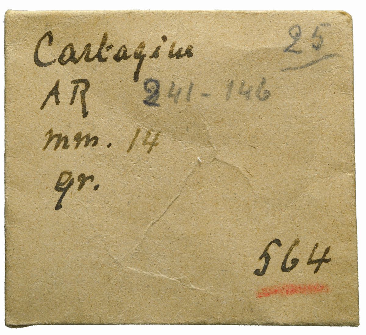 Zeugitana - Cartagine, Shekel 1/4, Emissione: 220-210 a.C., Argento