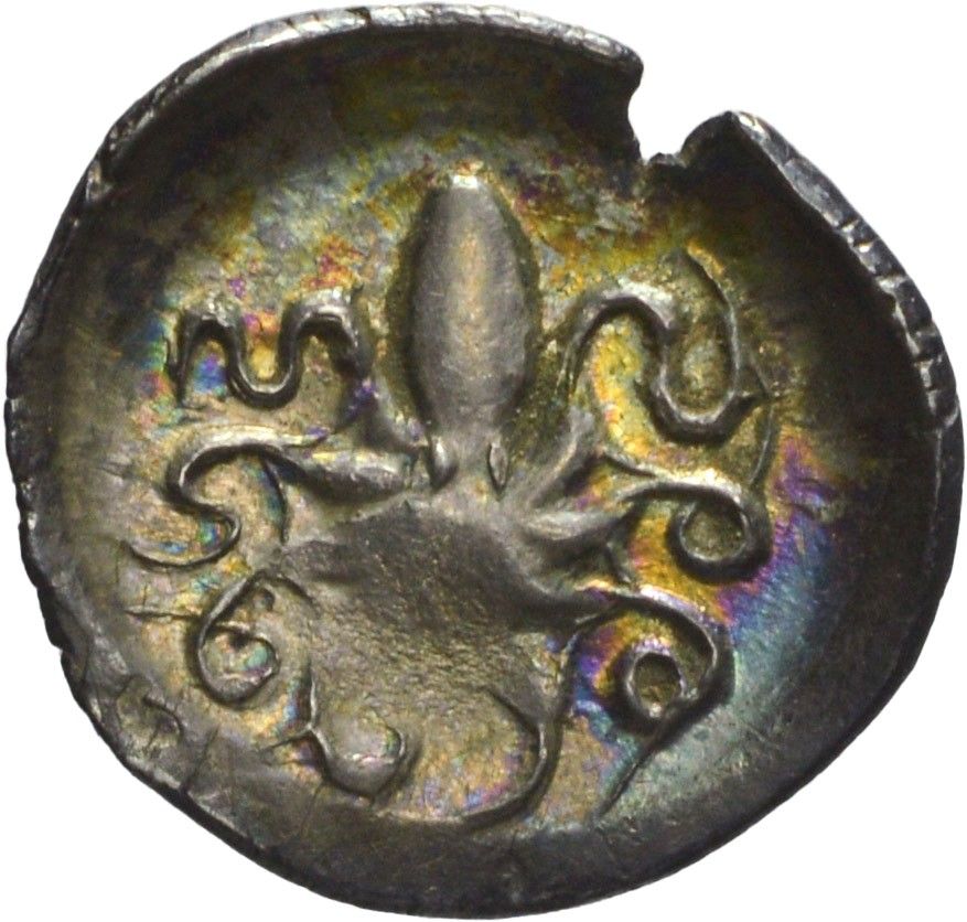 Sicilia - Obolo di Siracusa, Emissione: 467-465 a.C.