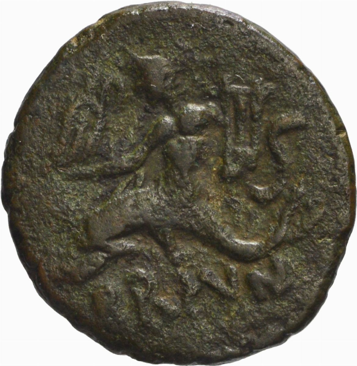 Calabria - Brundisium, Moneta in bronzo, II secolo a.C.
