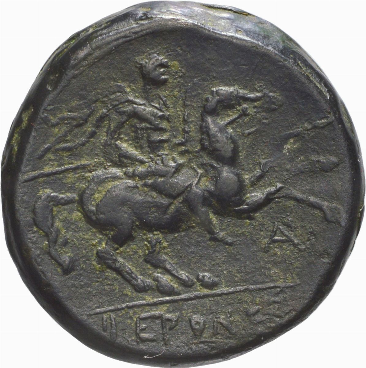 Sicilia - Moneta bronzea, emissione 230-215 a.C.