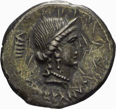 C. Norbanus, Denario, emissione: 83 a.C., argento