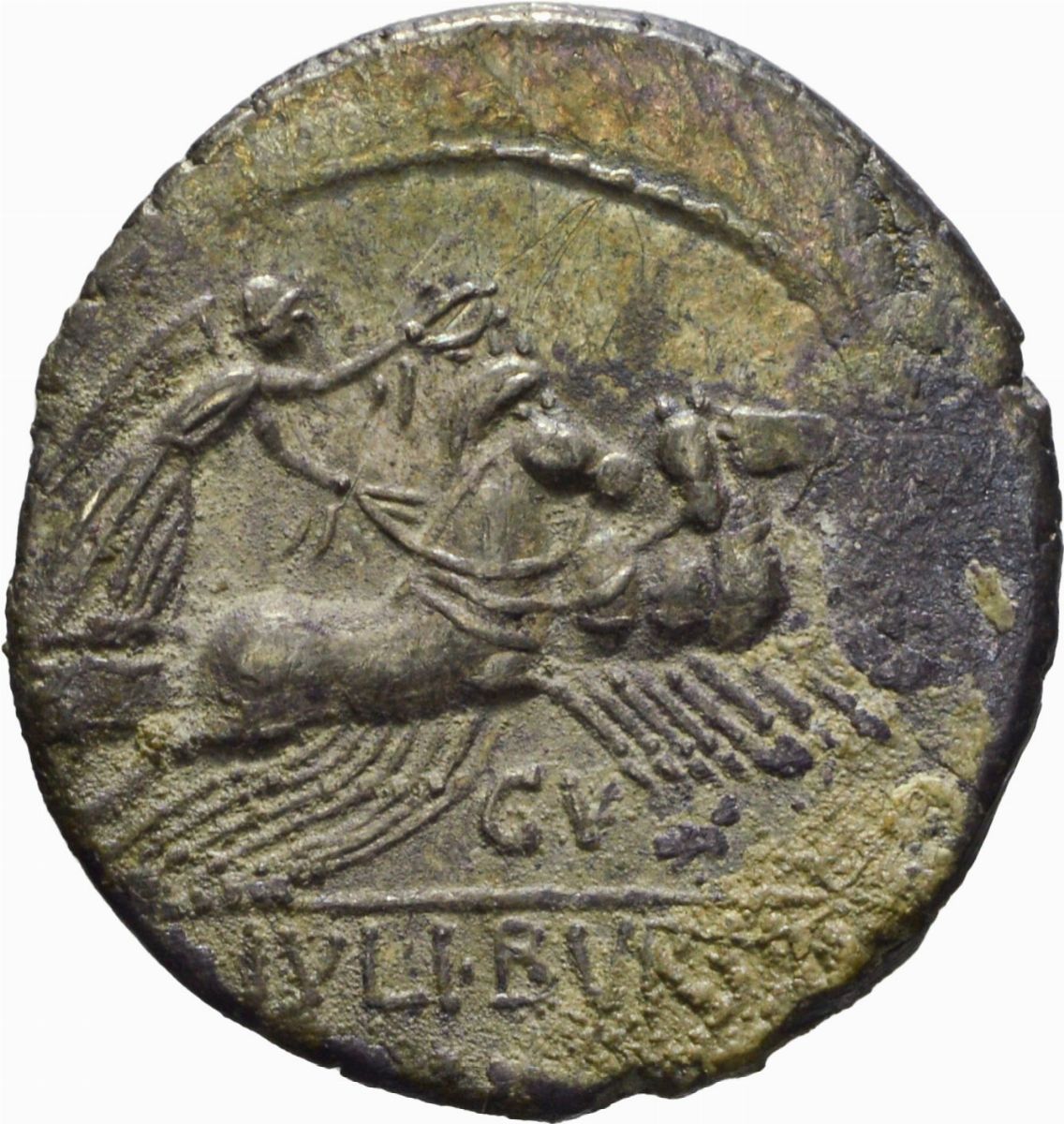Repubblica Romana - Gens Iulia, Denario, emissione 85 a.C., Zecca di Roma, AR
