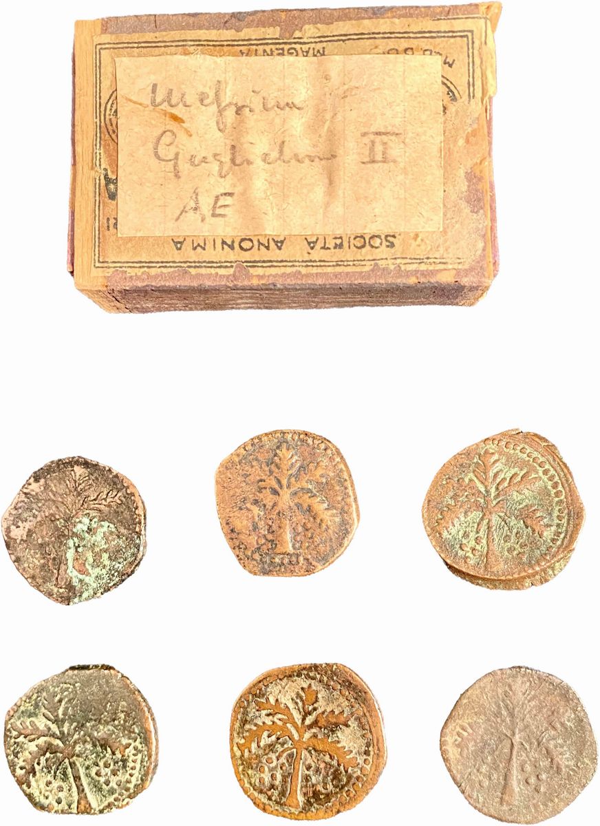 Sicilia - Lotto di 6 monete di bronzo di Guglielmo II