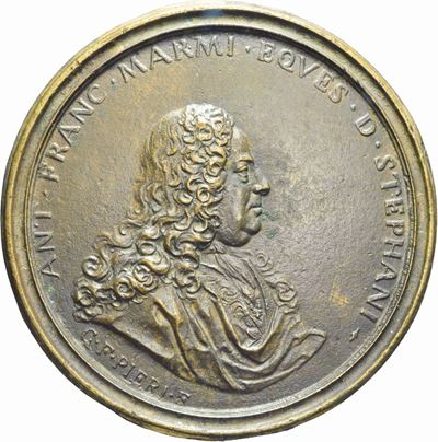 Giovan Francesco Pieri, Medaglia, 1721, bronzo, diametro mm. 82,74