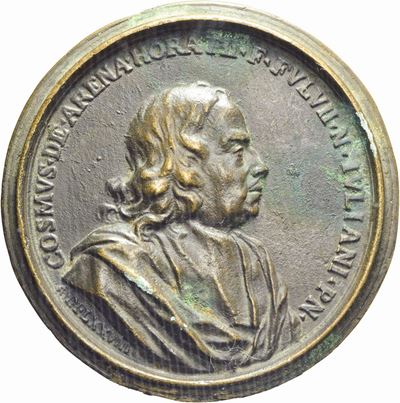 Giovanni Zanobio Weber, Medaglia commemorativa con busto