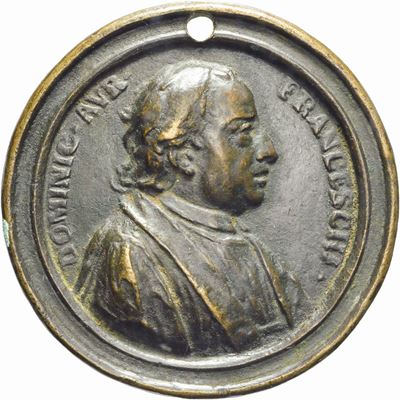 Medaglia - Busto a destra con Riproduzione di Putti e Aquila