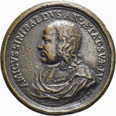 Medaglia commemorativa di Giovanni Francesco Sinibaldo