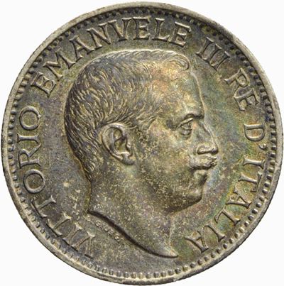 Somalia, Vittorio Emanuele III, 1/4 Rupia 1910, zecca di Roma
