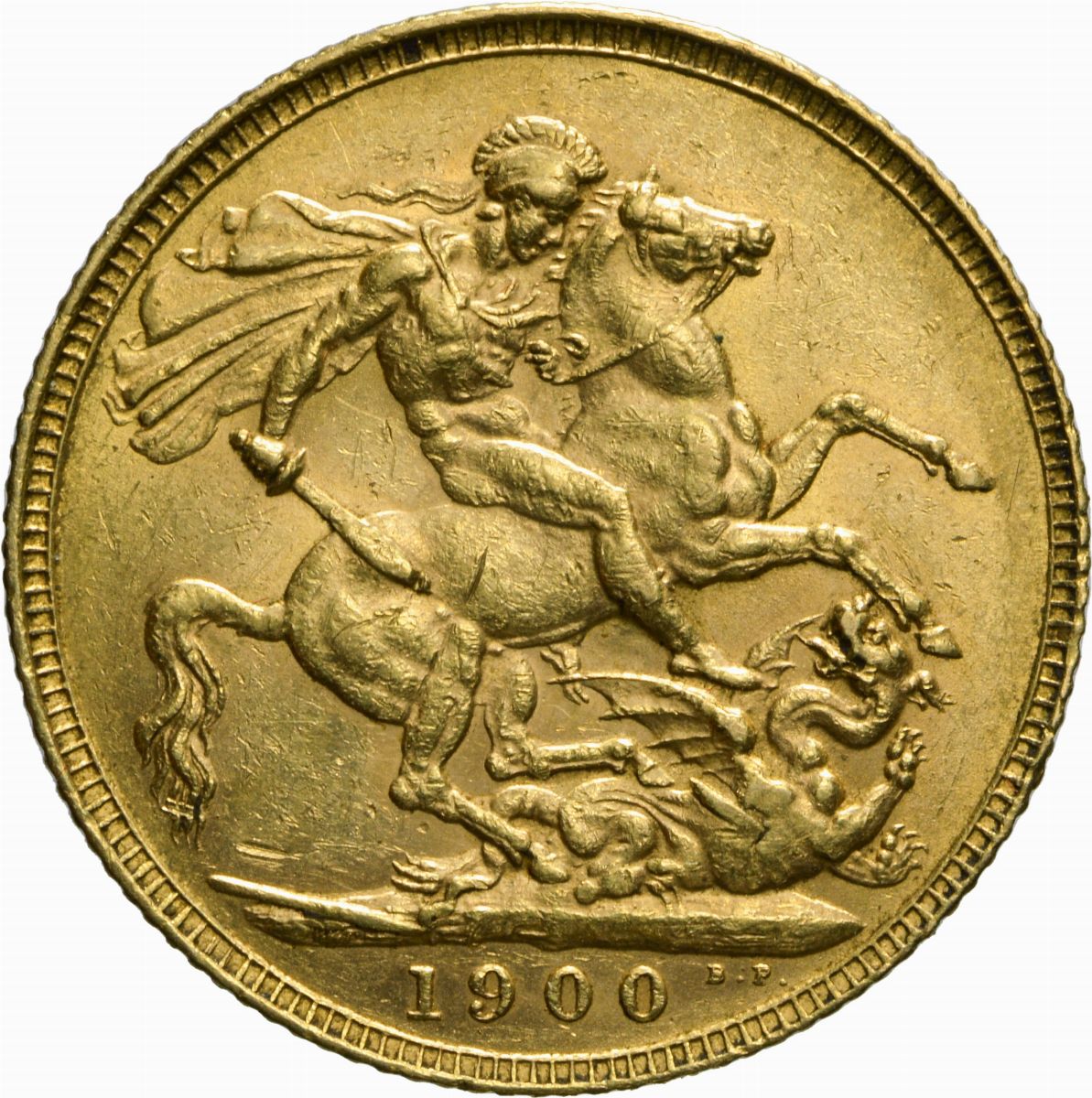 Gran Bretagna - VITTORIA, Sterlina in argento, 1900