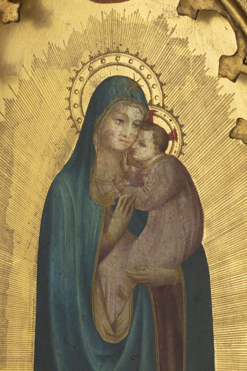Imitatore di Beato Angelico, Secolo XIX - Madonna con Bambino